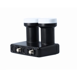 Konwerter monobl.twin Opticum LMTP-04H  Czarny