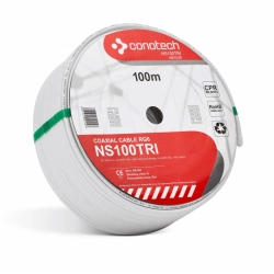 Kabel sat. Conotech NS-100TRI na rolkach 100m.